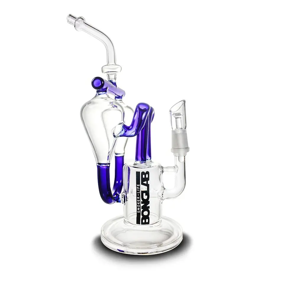 Double Dab Blue-Bonglab 1
