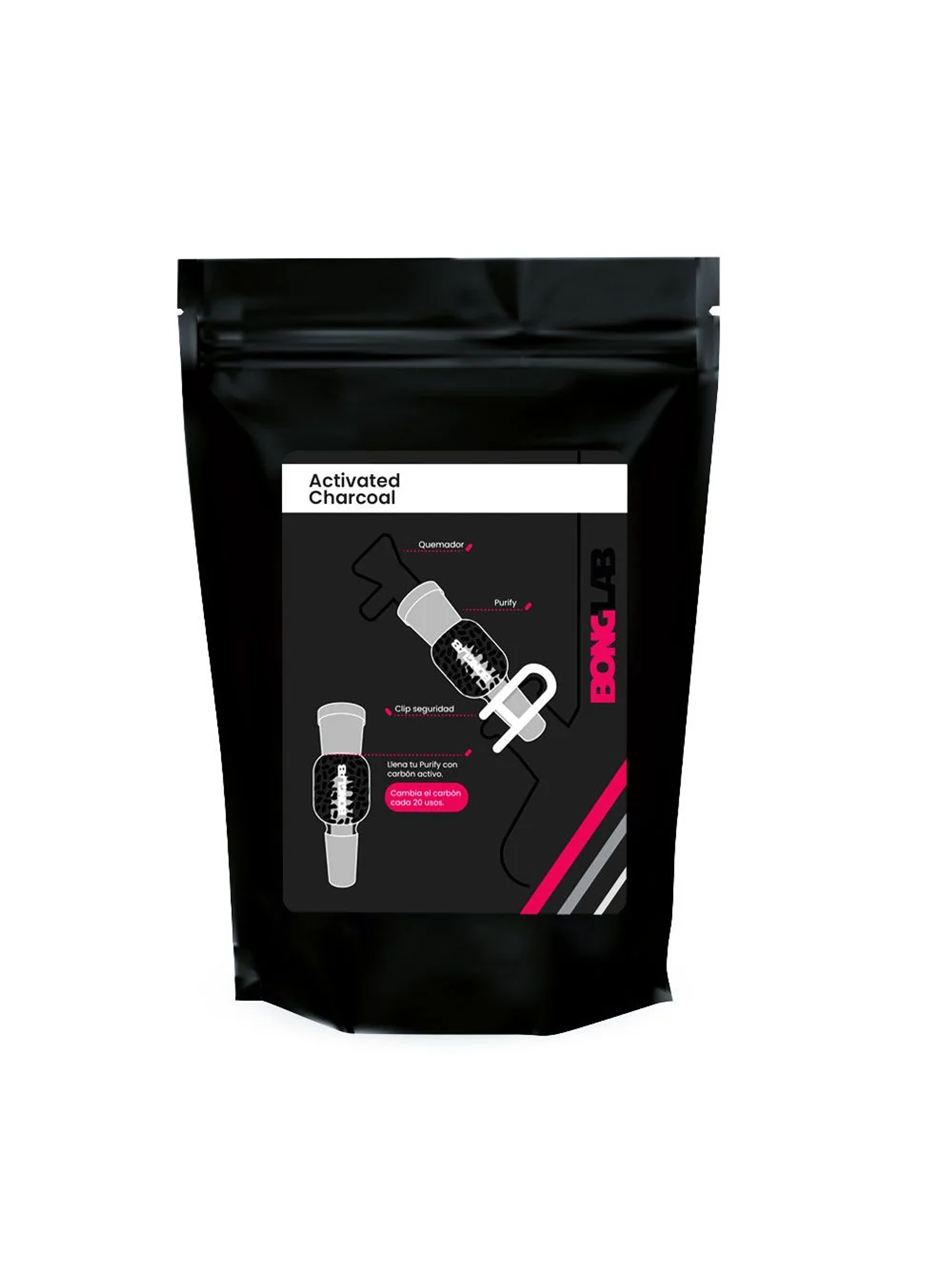 Purify Carbon Activado 120Gr-Bonglab 1