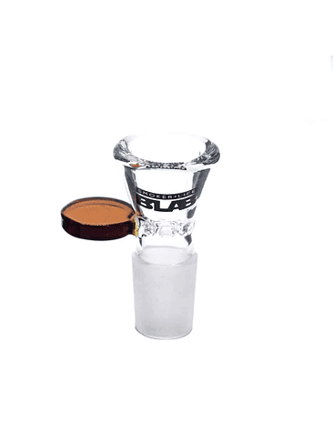 QUEMADOR REJILLA PYREX AMBER 14MM CONO-BONGLAB 2