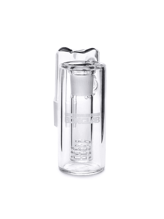 ATRAPA CENIZA PERC 18MM CLEAR-BONGLAB 2