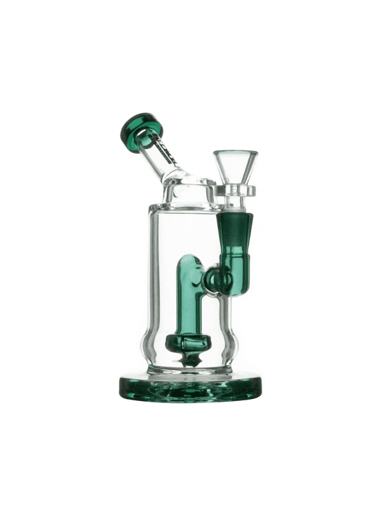 SAUCER RIG TEAL-BONGLAB 1