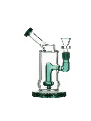 SAUCER RIG TEAL-BONGLAB 2