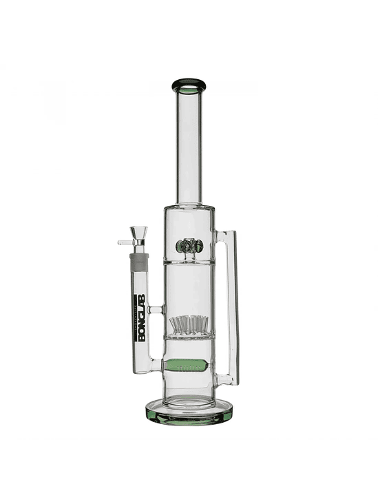 BONG WATER SPLASH GREEN 50CM BONGLAB 1