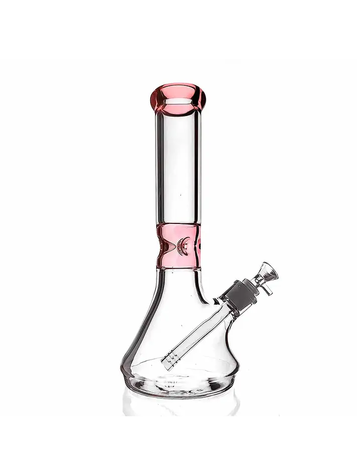 Beaker Arenado Y Tornasol Rosado 1