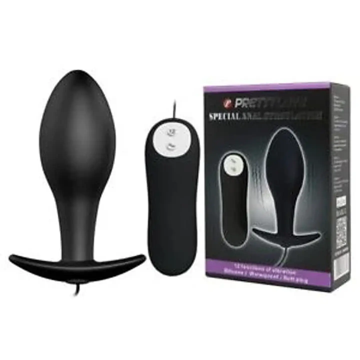 Vibrador Plug Anal C/Control 1