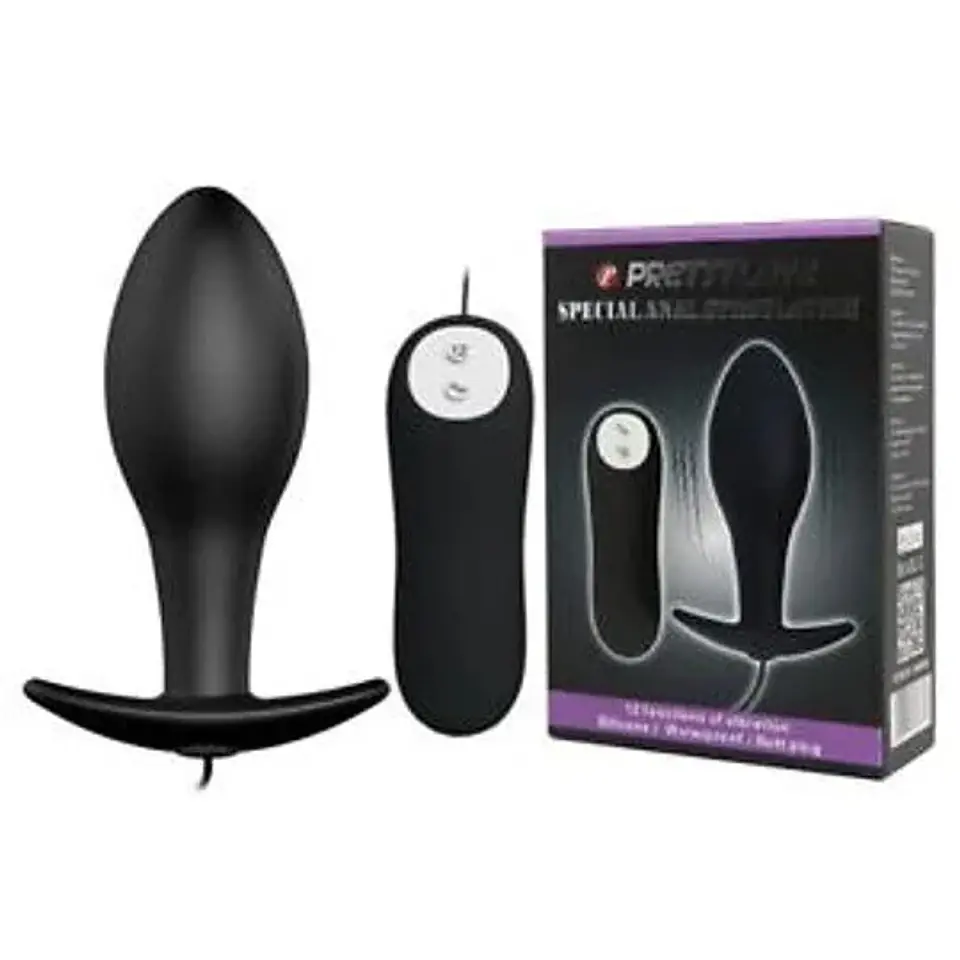 Vibrador Plug Anal C/Control 1