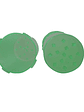 MOLEDOR CONTENEDOR PLASTICO PORTATIL VERDE - Miniatura 2