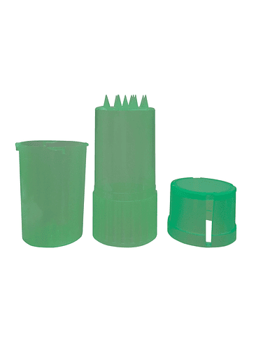 MOLEDOR CONTENEDOR PLASTICO PORTATIL VERDE 3