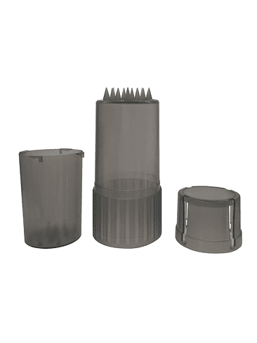 MOLEDOR CONTENEDOR PLASTICO PORTATIL NEGRO 2