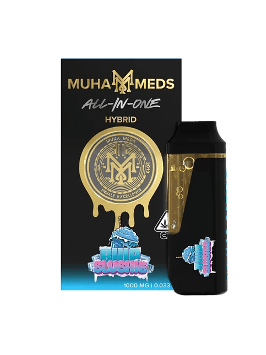 FULL CARTRIDGE POD BATERÍA INCLUIDA BLUP SLUSHIE 2ML (VACIO)-MUHA MEDS 1