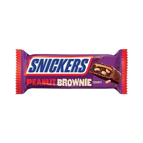 Snickers Peanut Brownie Single Bar 34Gr