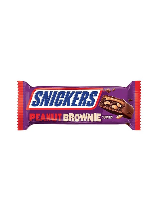 SNICKERS PEANUT BROWNIE SINGLE BAR 34GR 1