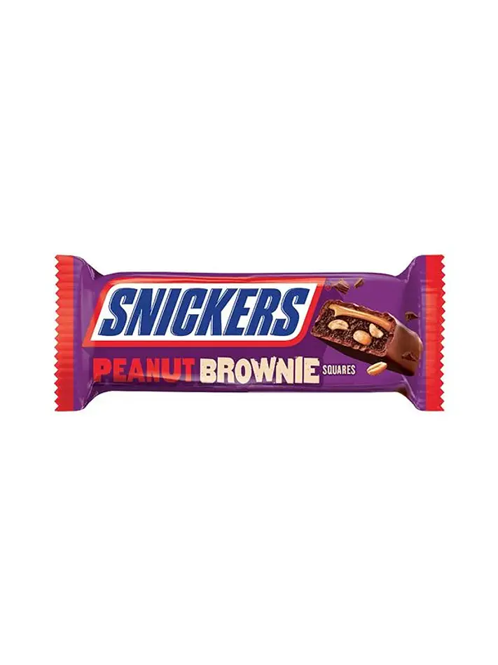 Snickers Peanut Brownie Single Bar 34Gr 1