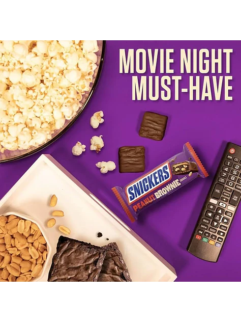 Snickers Peanut Brownie Single Bar 34Gr 3
