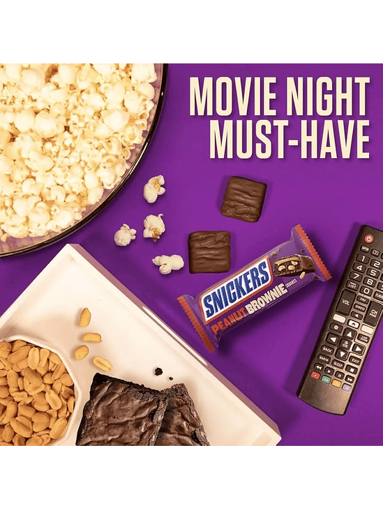 SNICKERS PEANUT BROWNIE SINGLE BAR 34GR 3