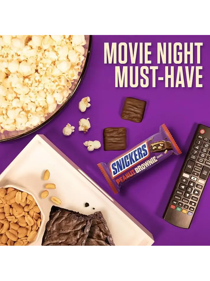 Snickers Peanut Brownie Single Bar 34Gr 3