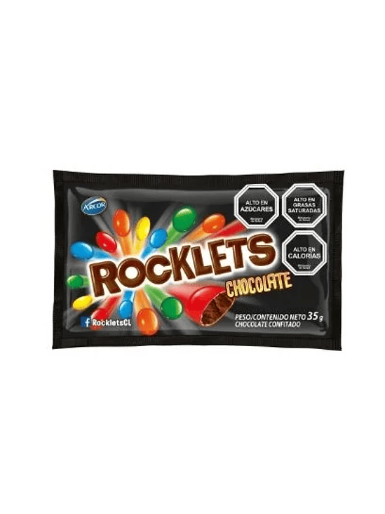 ROCKLETS CHOCOLATE 35 GR 1
