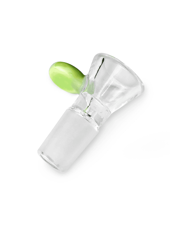 QUEMADOR MACHO 14MM MILK GREEN-BONGLAB 1