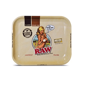 Bandeja Rolado Metalica 28X18Cm Raw