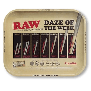 Bandeja Rolado Metalica 18X12Cm Raw