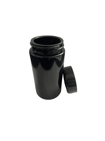 CONTENEDOR VIDRIO NEGRO UV 100ML 2