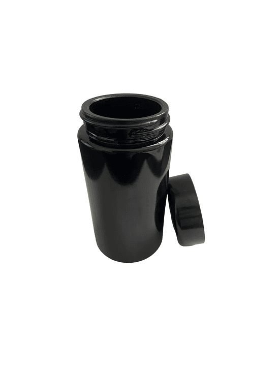 CONTENEDOR VIDRIO NEGRO UV 100ML 2