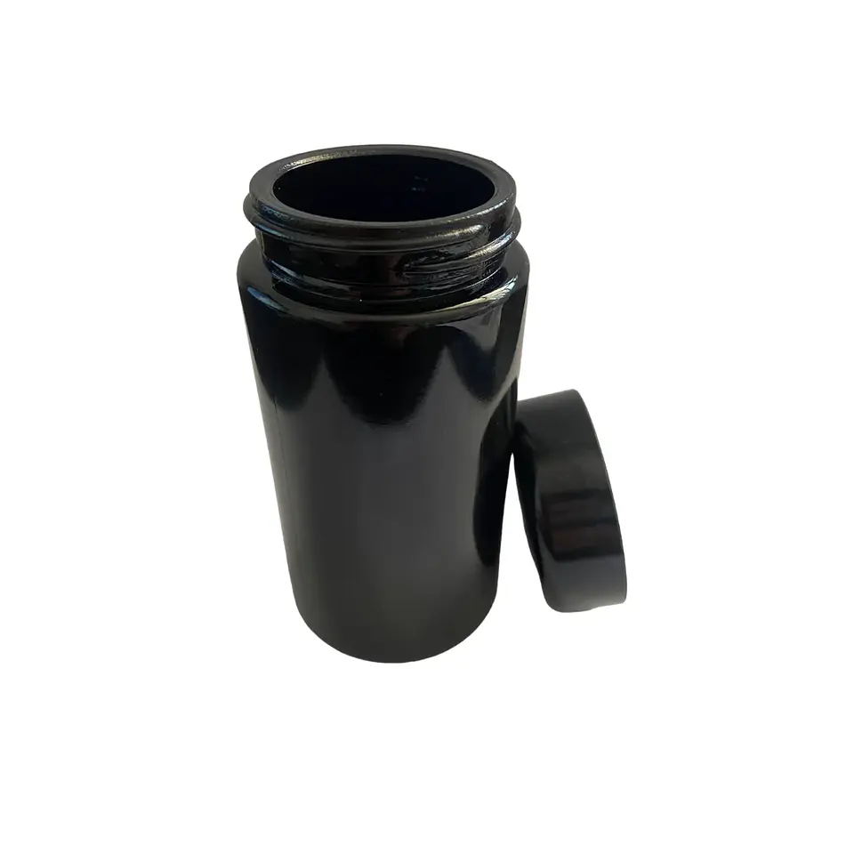 Contenedor Vidrio Negro Uv 100Ml 2