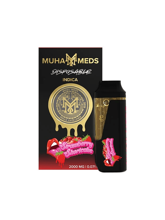 FULL CARTRIDGE POD BATERÍA INCLUIDA STRAWBERRY SHORTCAKE 2ML (VACIO)-MUHA MEDS 1