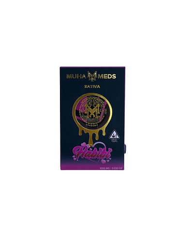 CARTRIDGE MUHA MEDS 0,8ML HABIBI SATIVA (VACIO)-MUHA MEDS 1