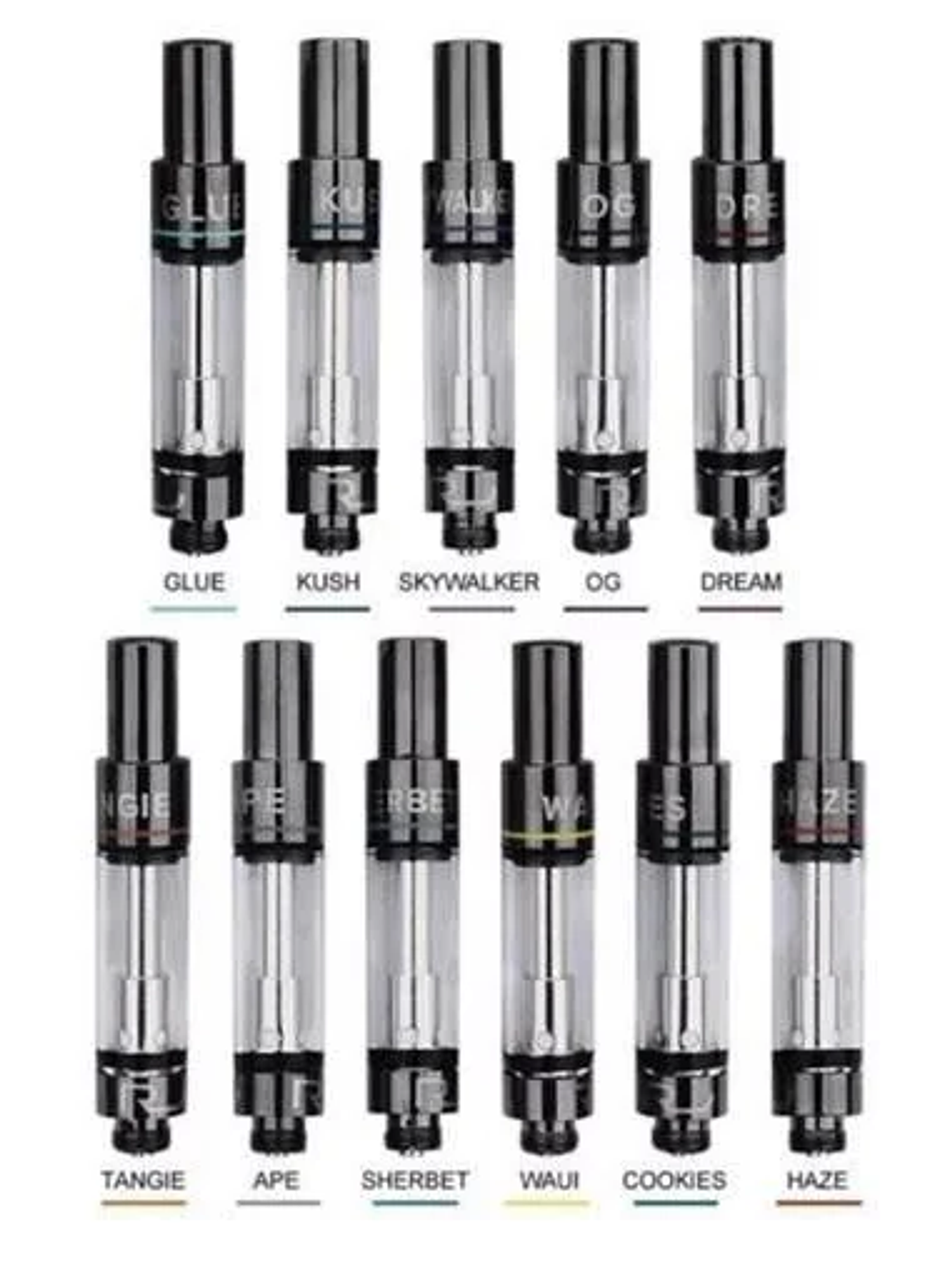 Cartridge Rove 0,8Ml Og Indica-Rove (Vacíos) 2