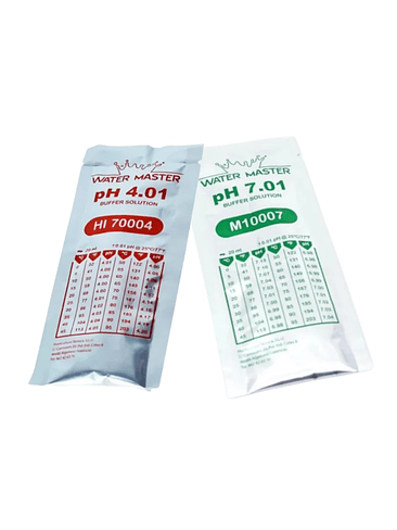 WATER MASTER PACK SOLUCION CALIBRADOR PH 7.01/4.01 40ML 1