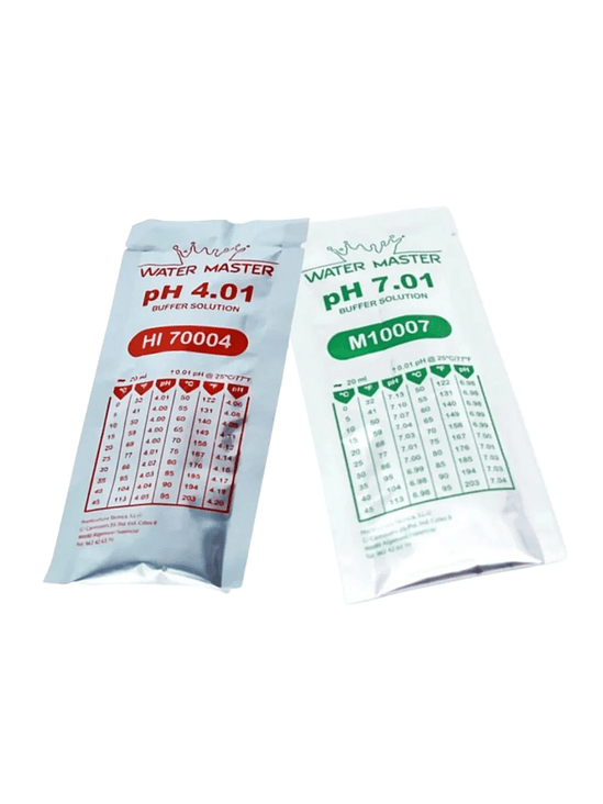 WATER MASTER PACK SOLUCION CALIBRADOR PH 7.01/4.01 40ML 1