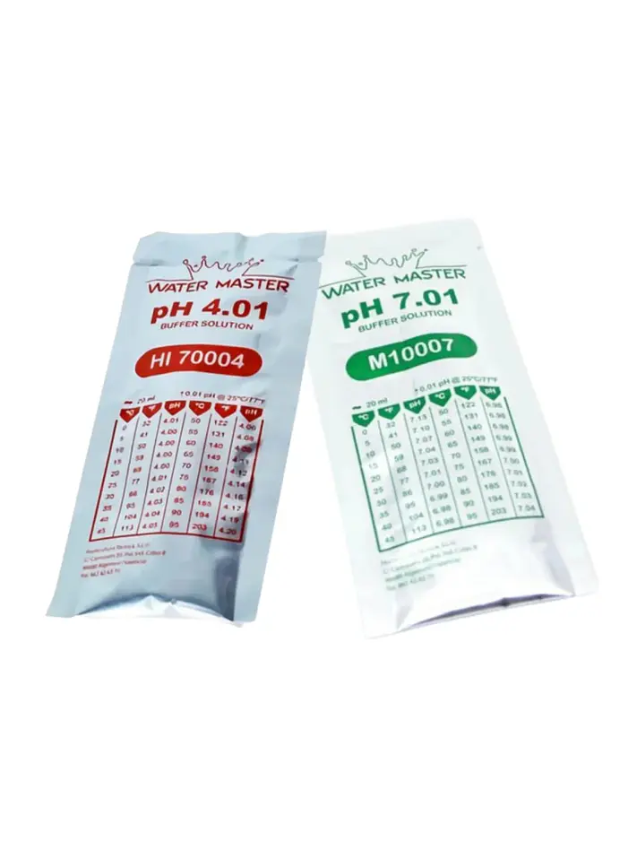 Water Master Pack Solucion Calibrador Ph 7.01/4.01 40Ml 1