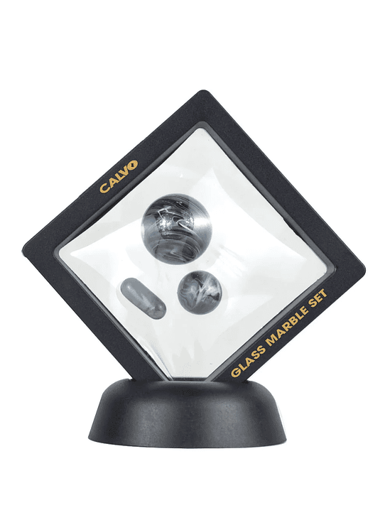 MARBLE SET BLACK- CALVO GLASS 1