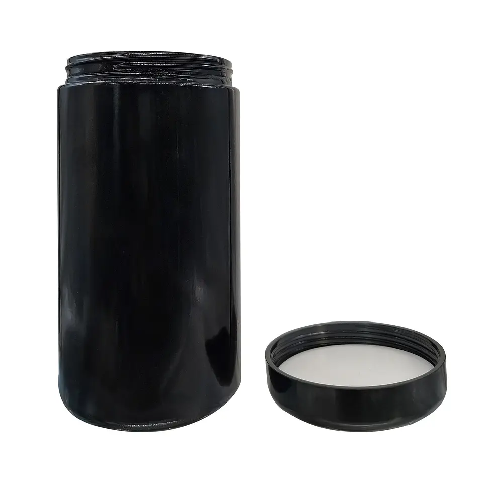 Contenedor Pyrex Jumbo Uv Negro 500Ml 2