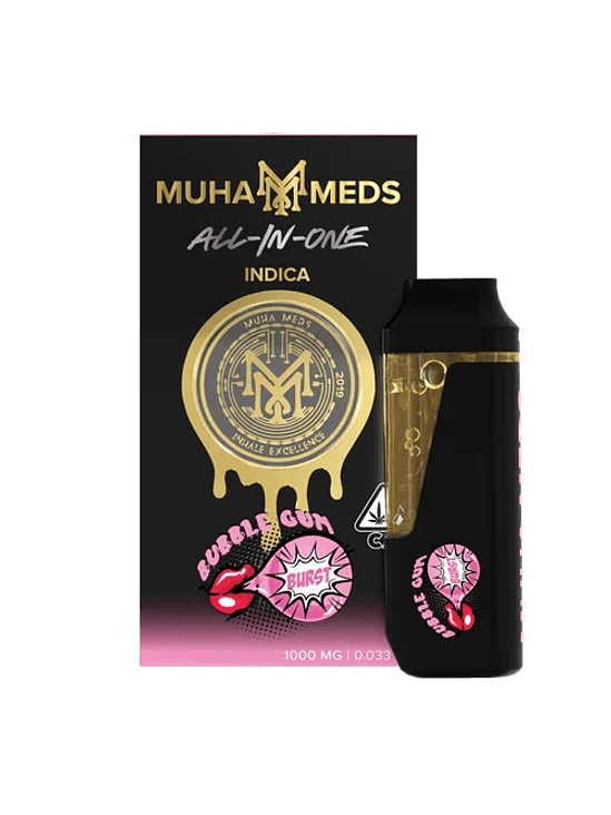 FULL CARTRIDGE POD BATERÍA INCLUIDA BUBBLEGUM 2ML (VACIO)-MUHA MEDS 1