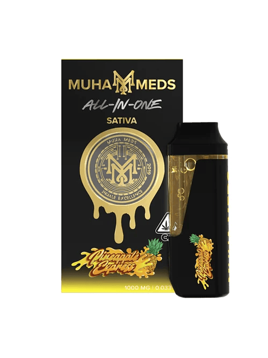 FULL CARTRIDGE POD BATERÍA INCLUIDA PINNEAPLE 2ML (VACIO)-MUHA MEDS 1