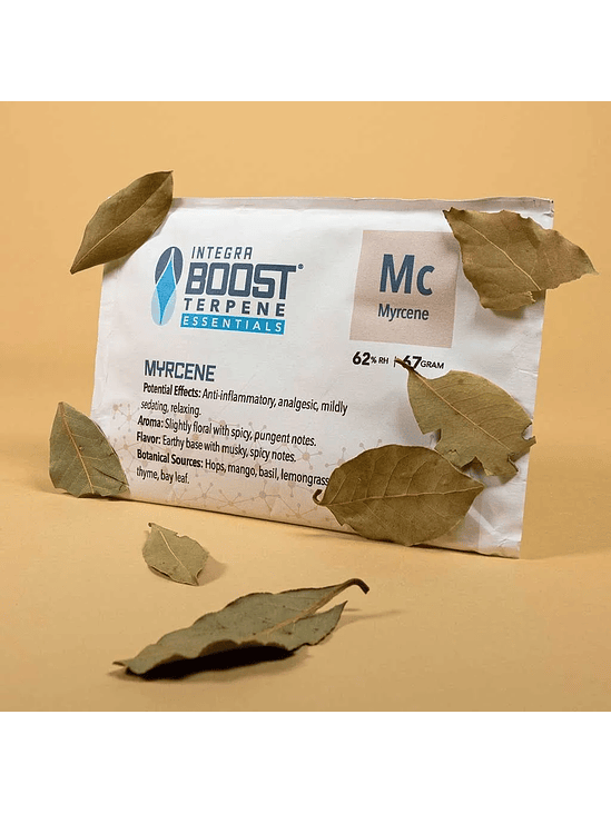 REGULADOR DE HUMEDAD CON TERPENO MYRCENE 4G 62%-INTEGRA BOOST 1