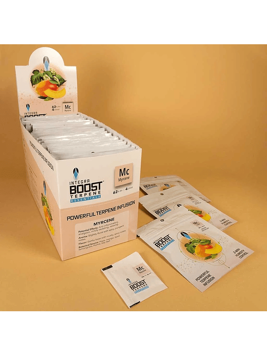 REGULADOR DE HUMEDAD CON TERPENO MYRCENE 4G 62%-INTEGRA BOOST 2