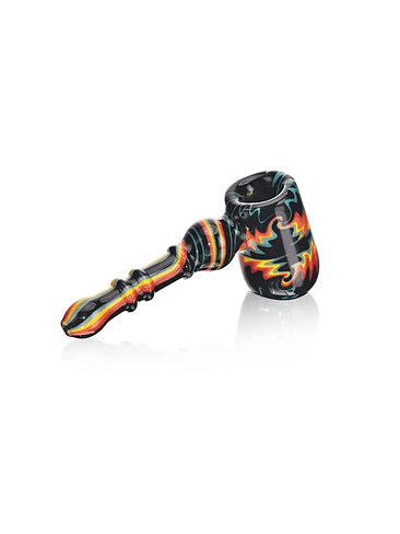 WIG WAG HAMMER PIPE COLOR BLACK-CALVO GLASS 1