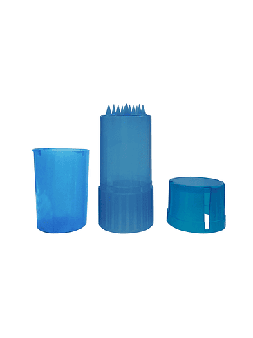 MOLEDOR CONTENEDOR PLASTICO PORTATIL AZUL 2