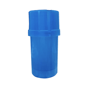 MOLEDOR CONTENEDOR PLASTICO PORTATIL AZUL