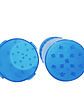 MOLEDOR CONTENEDOR PLASTICO PORTATIL AZUL - Miniatura 3
