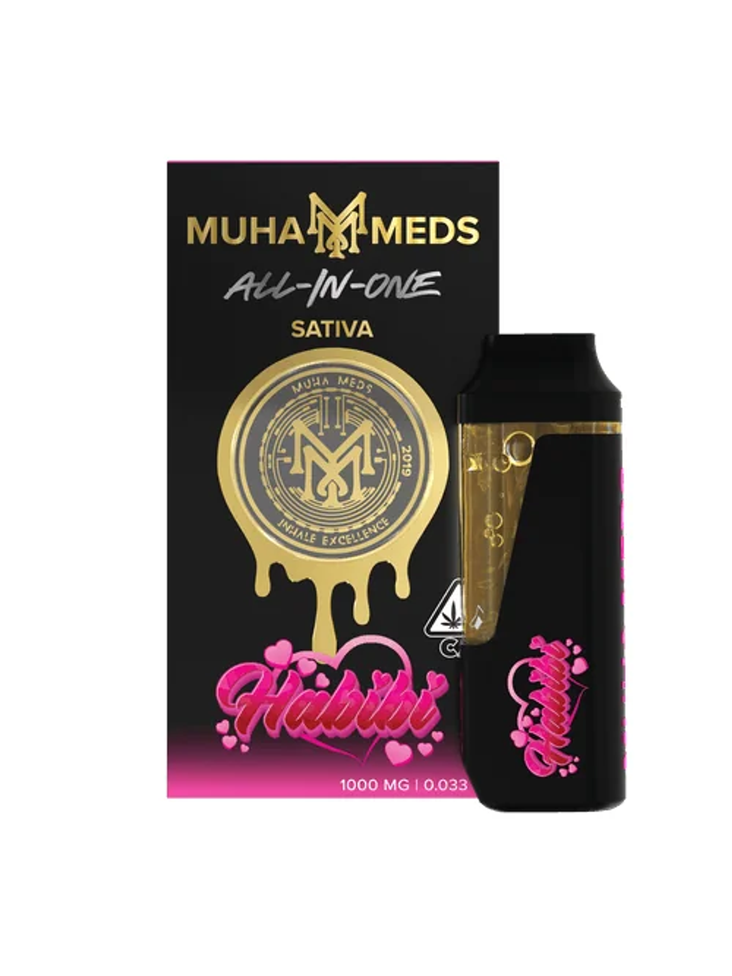 Full Cartridge Pod Batería Incluida Habibi 2Ml (Vacio)-Muha Meds 1