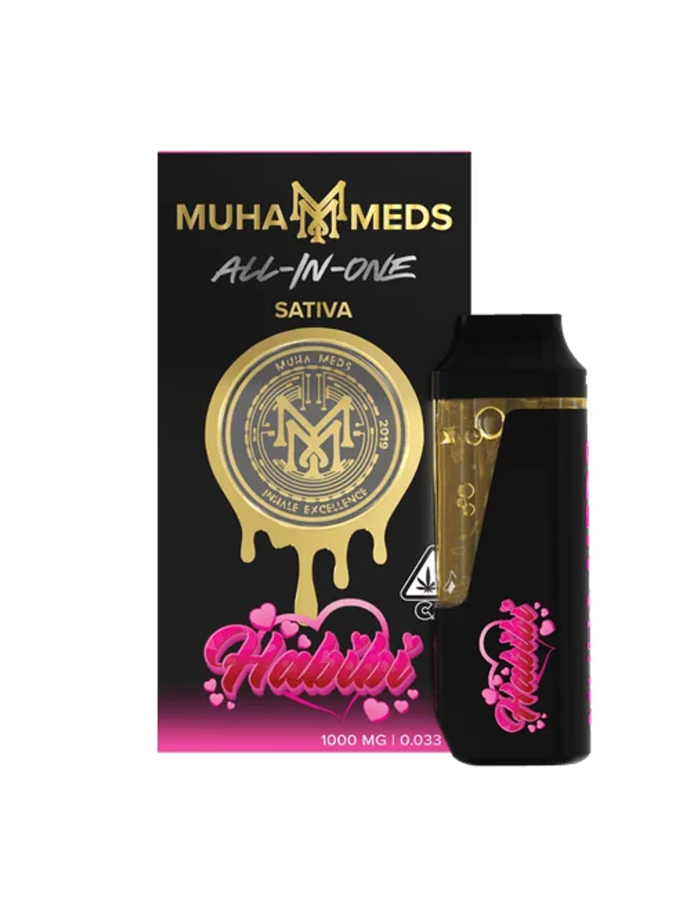 Full Cartridge Pod Batería Incluida Habibi 2Ml (Vacio)-Muha Meds 1