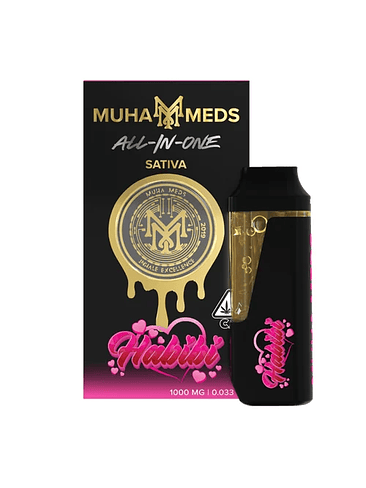 FULL CARTRIDGE POD BATERÍA INCLUIDA HABIBI 2ML (VACIO)-MUHA MEDS 1