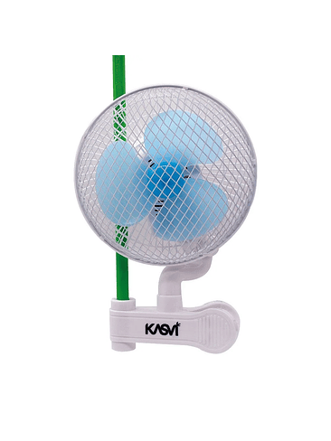 VENTILADOR CLIP FAN PINZA OSCILANTE 22CM 20W-KASVI 2