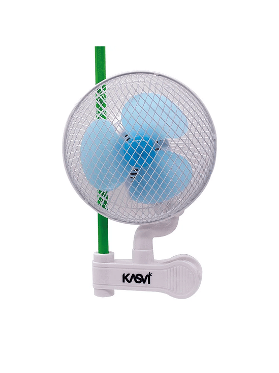 VENTILADOR CLIP FAN PINZA OSCILANTE 22CM 20W-KASVI 2