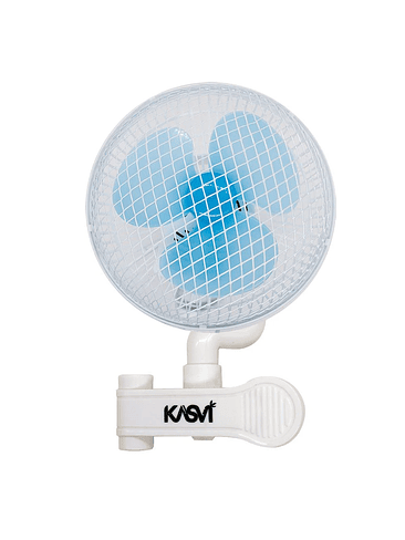 VENTILADOR CLIP FAN PINZA OSCILANTE 22CM 20W-KASVI 3