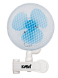 VENTILADOR CLIP FAN PINZA OSCILANTE 22CM 20W-KASVI - Miniatura 3